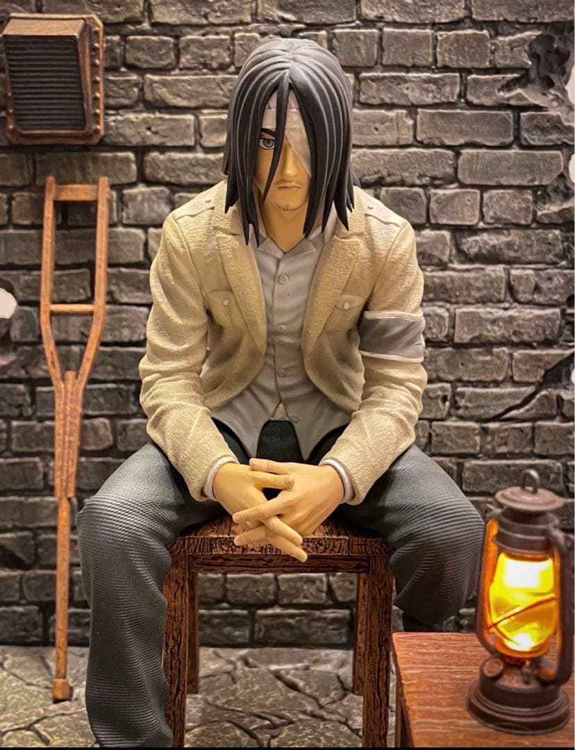 進撃の巨人 エレン・イェーガー ガレージキット ガレキ スタチュー①④