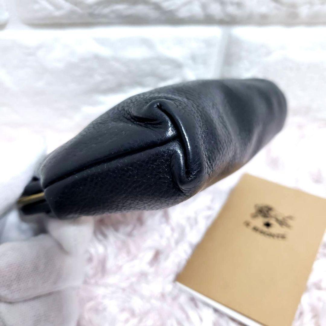 イルビゾンテ 山口一郎 コラボ 美品 がま口 ケース 小銭 財布 レザー