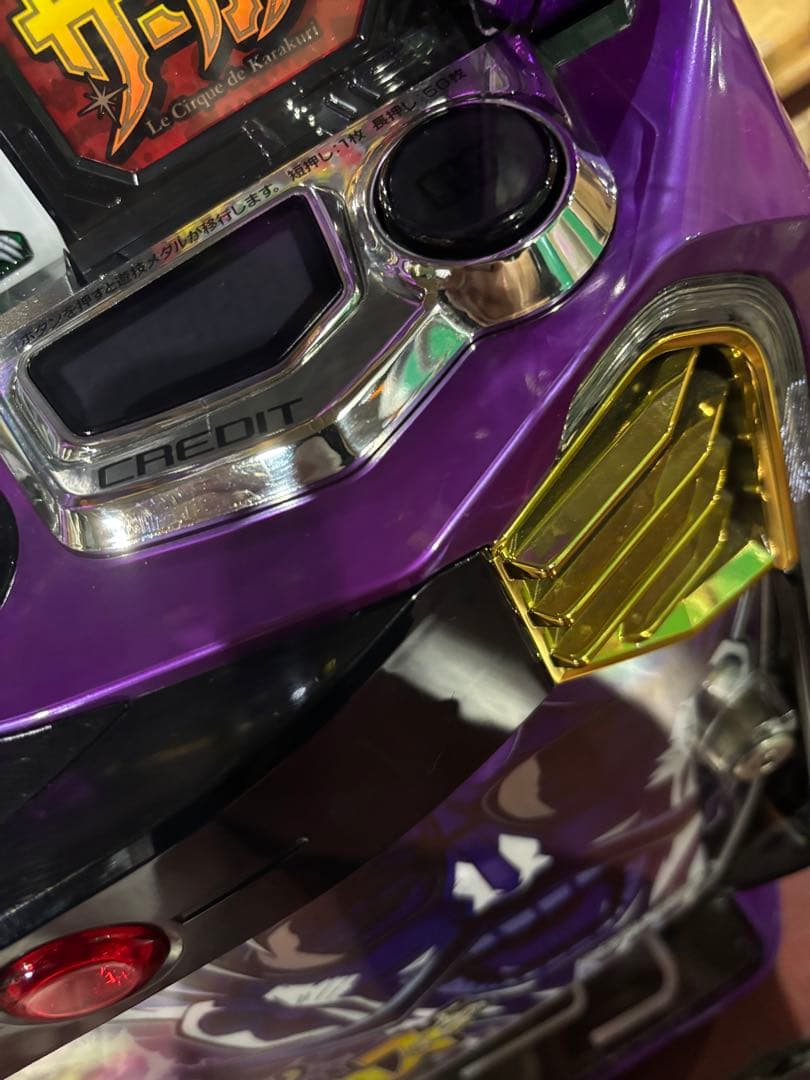 パチスロ実機【からくりサーカス フェイスレスパネル】ユニット付 無段階ボリューム