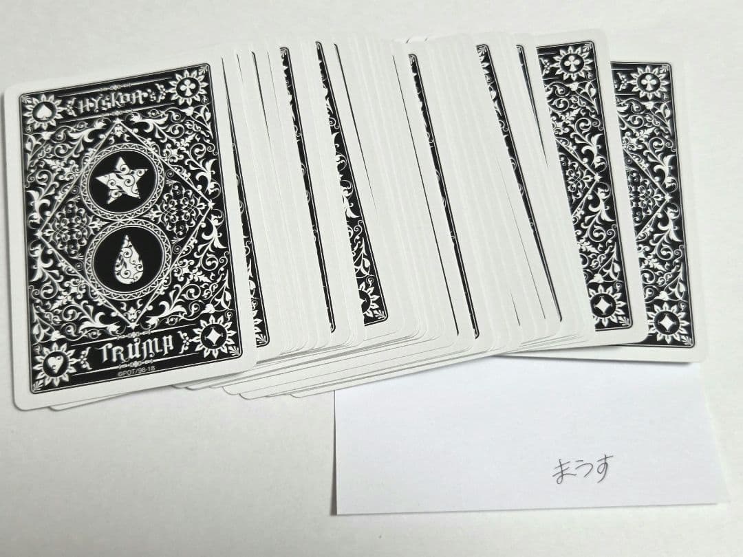 HUNTER×HUNTERヒソカトランプ ジャンプ展 原作グッズ