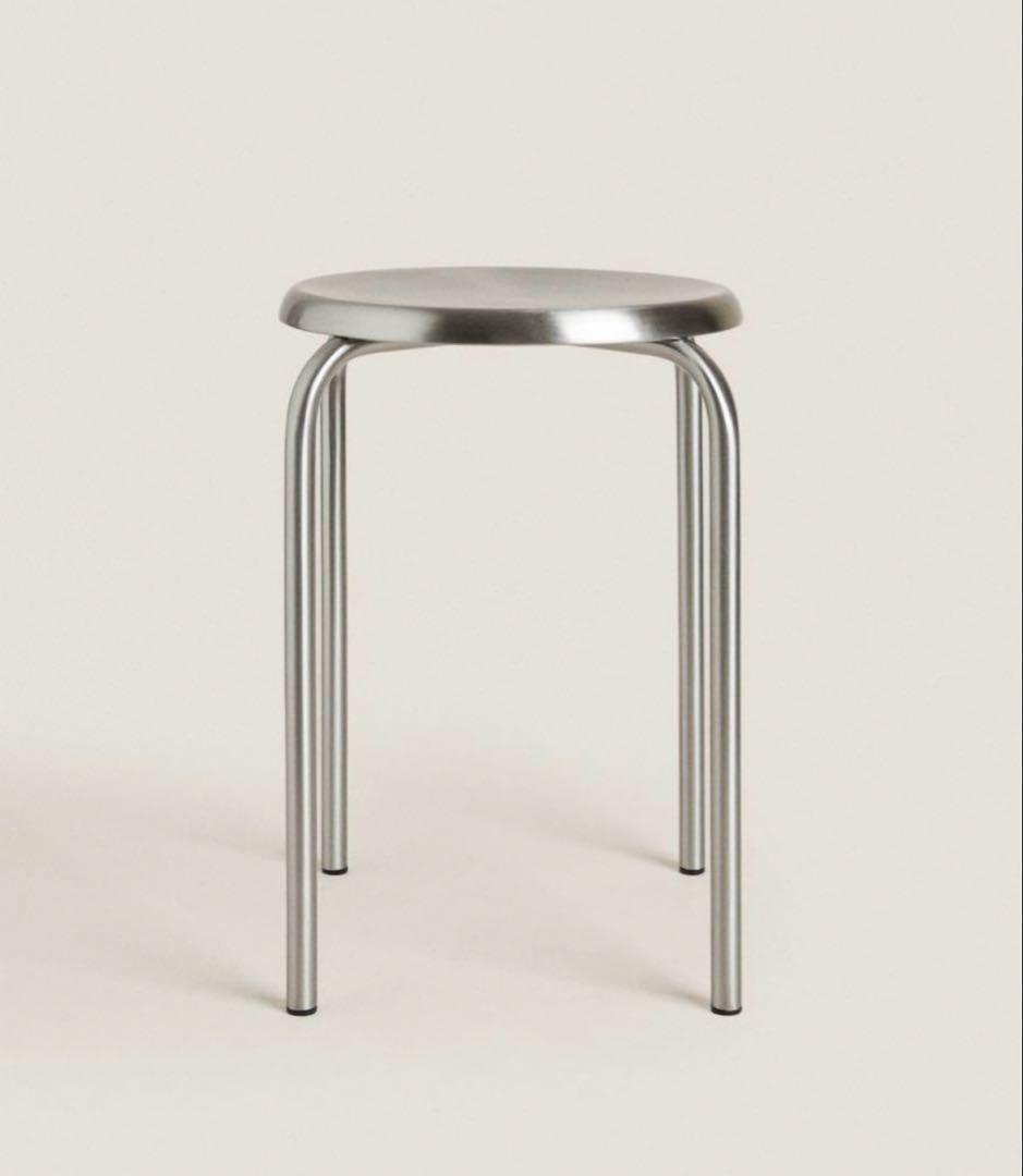 ZARA  スチールスツール