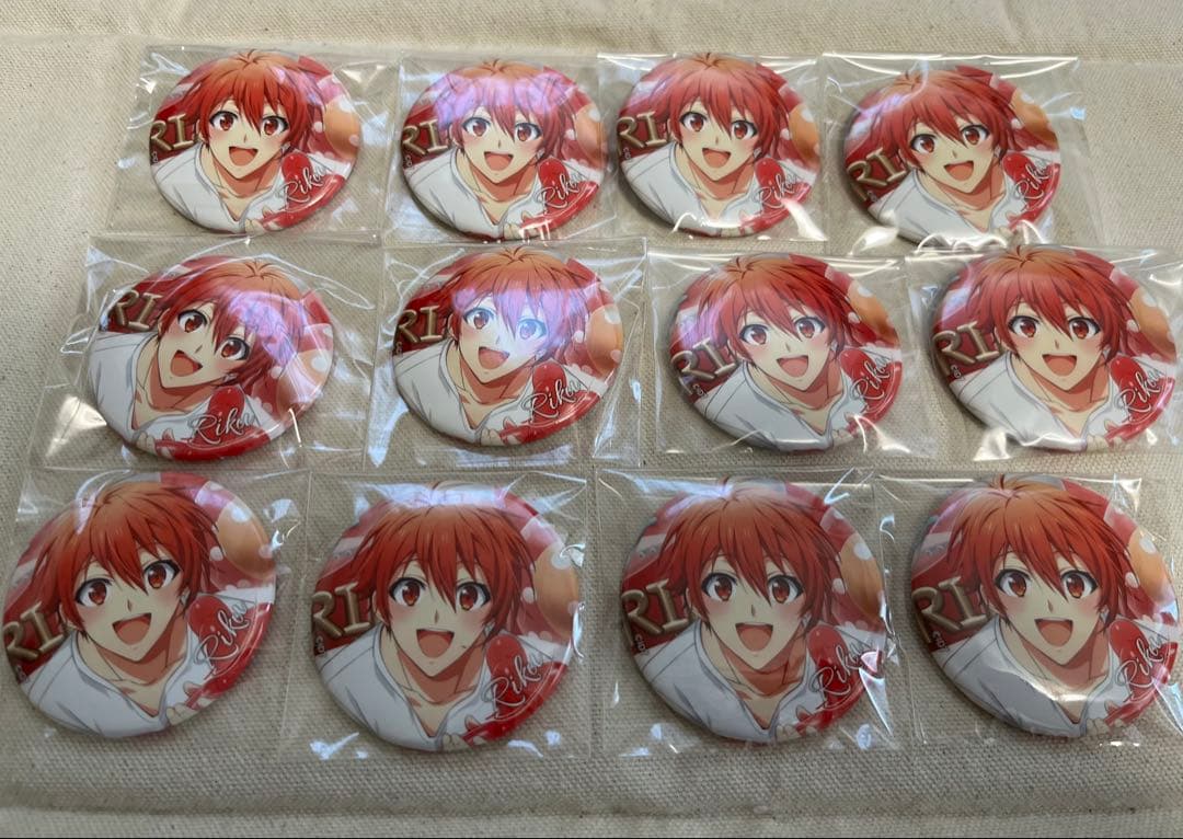 アイナナ　sugao 七瀬陸　缶バッジ