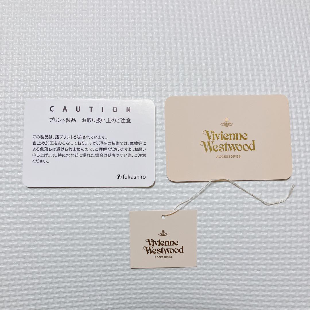 未使用　VivienneWestwood レザー二つ折り財布　マルチカラー