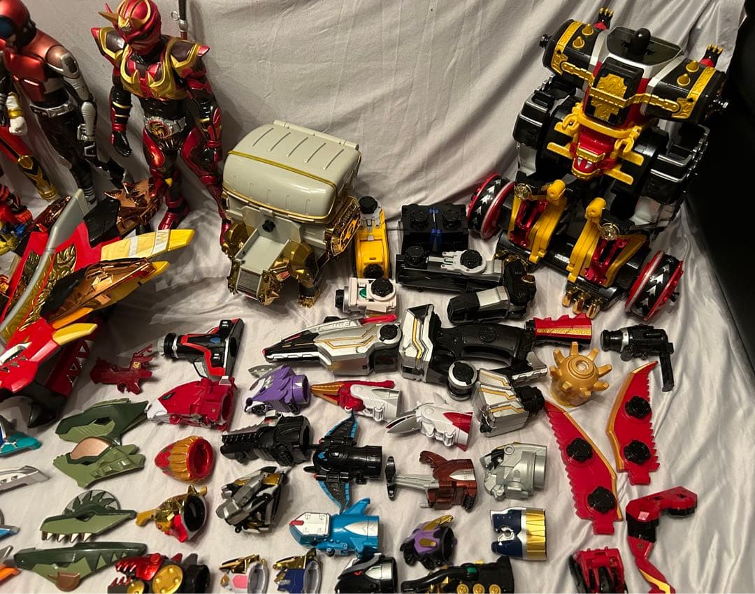 侍戦隊シンケンジャー他　戦隊モノ　仮面ライダー等ジャンク　画像1と7と15と20