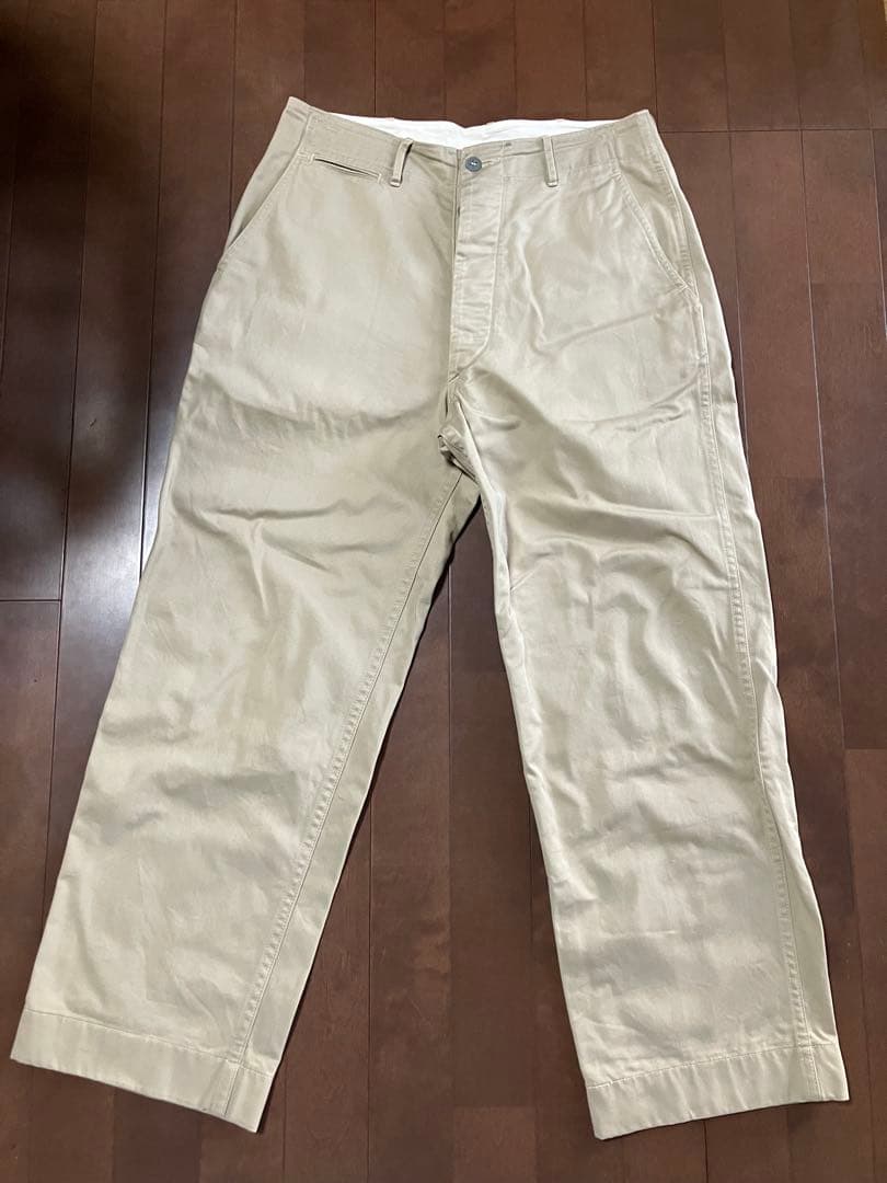 BUTCHER PRODUCTS チノパンツ ブッチャープロダクツベージュ 32