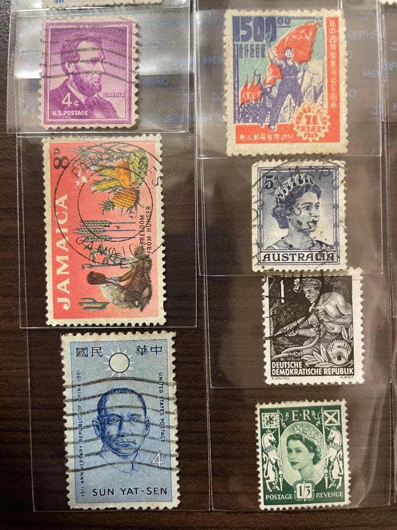 使用済み 切手 海外 1950年代〜