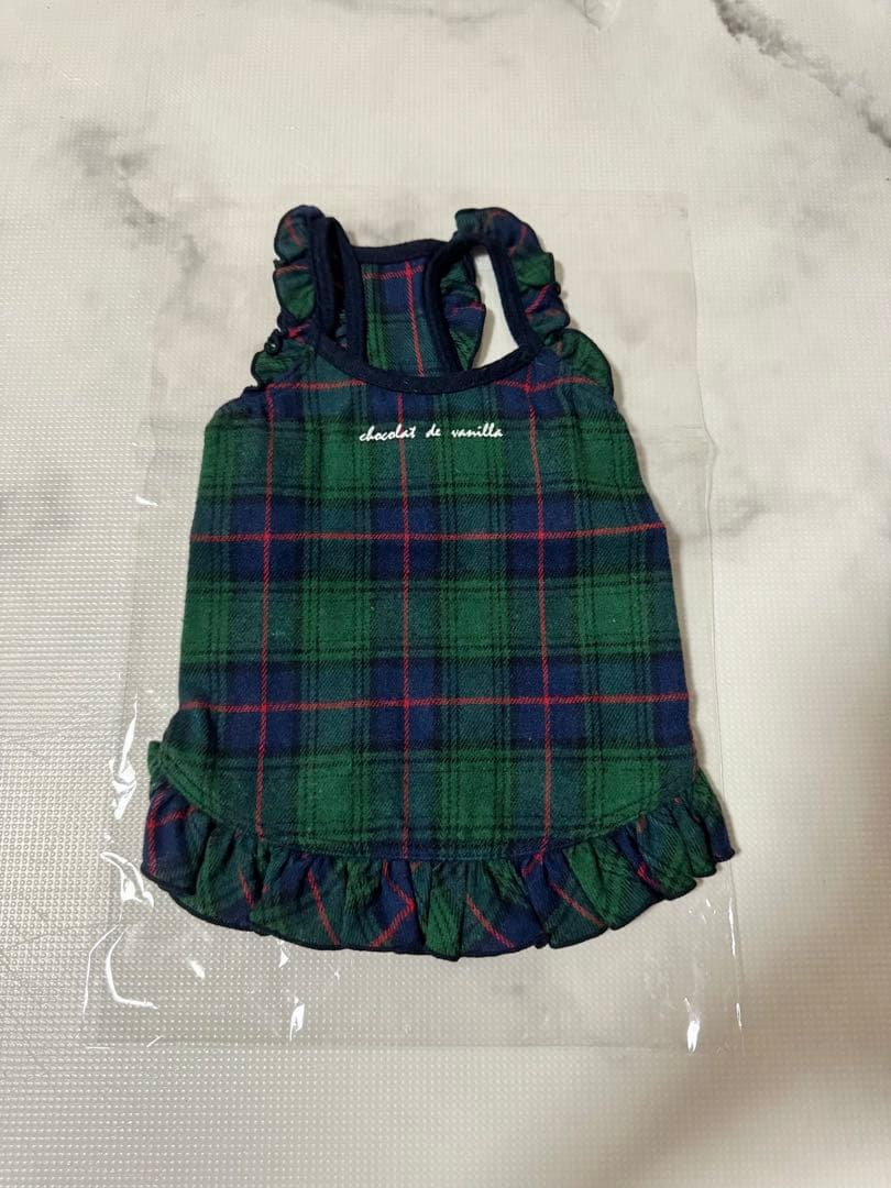 アトリエgg チェック柄ワンピース