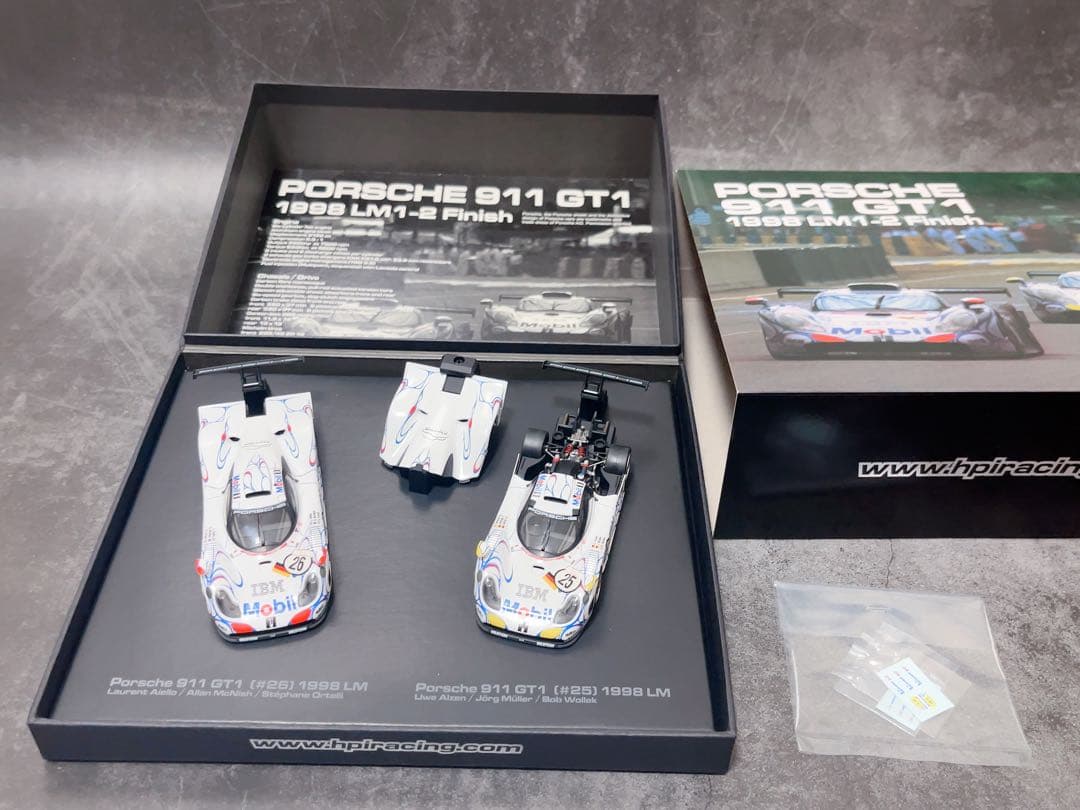hpi 1/43 Porsche ポルシェ 911 GT1 ルマン 1998