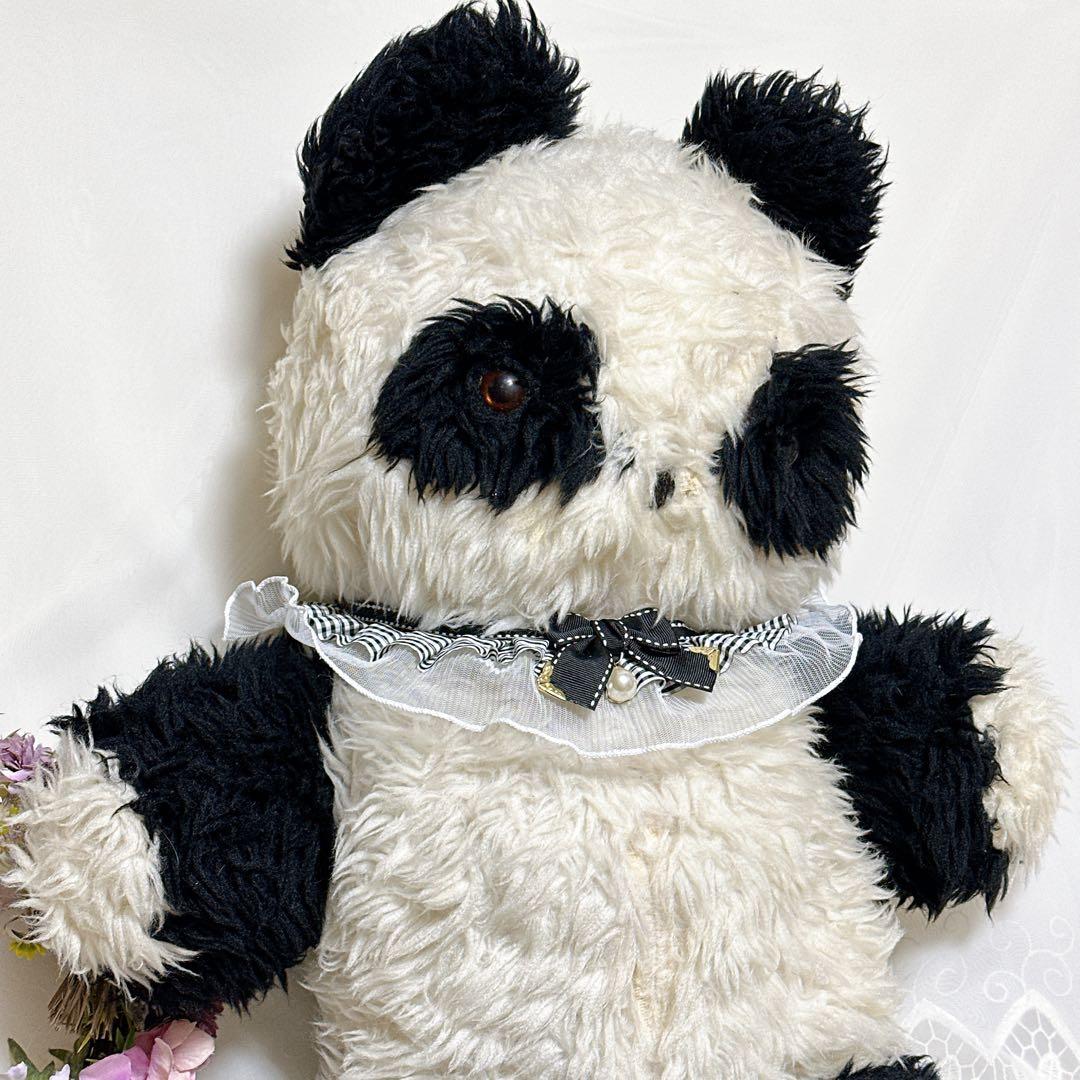 ❤️特大❤️ ペディグリー　アンティークパンダ　アンティークベア　ビンテージ