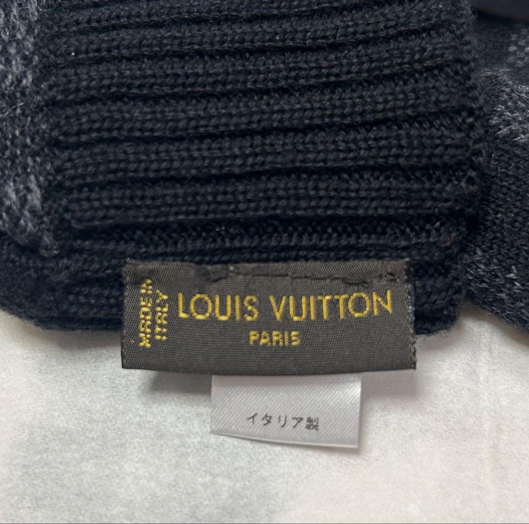 Louis Vuitton ブラック ダミエ柄 手袋