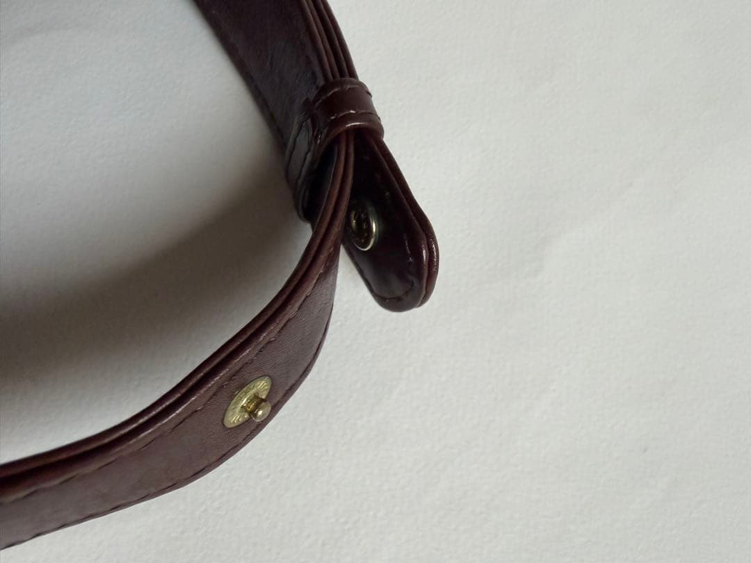 GUCCI ショルダー レザー ブラウン ヴィンテージ