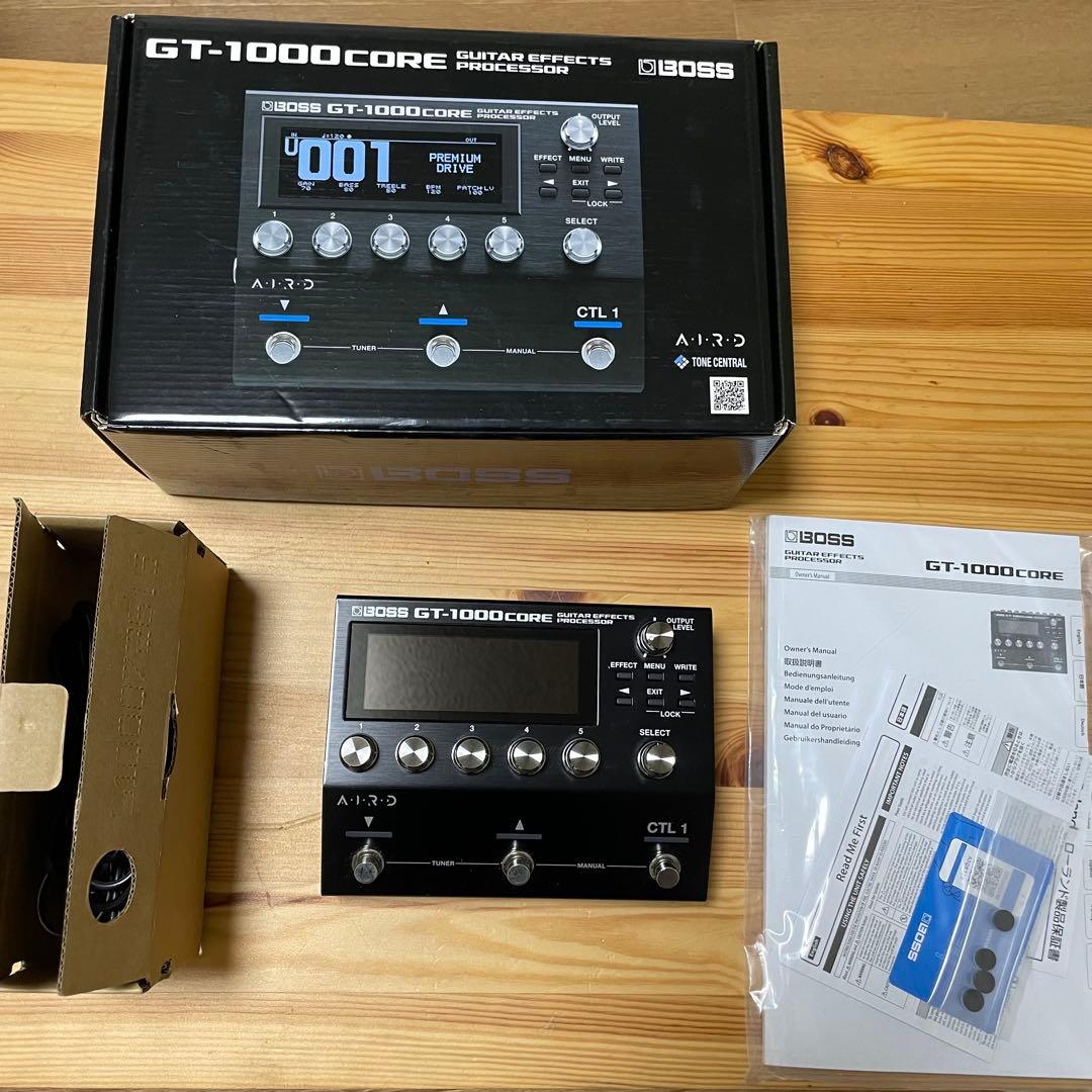 BOSS GT-1000CORE ギターエフェクター　マルチエフェクター