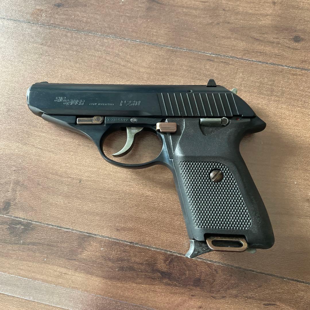 p230jp ガスガン　ブルーイング済み