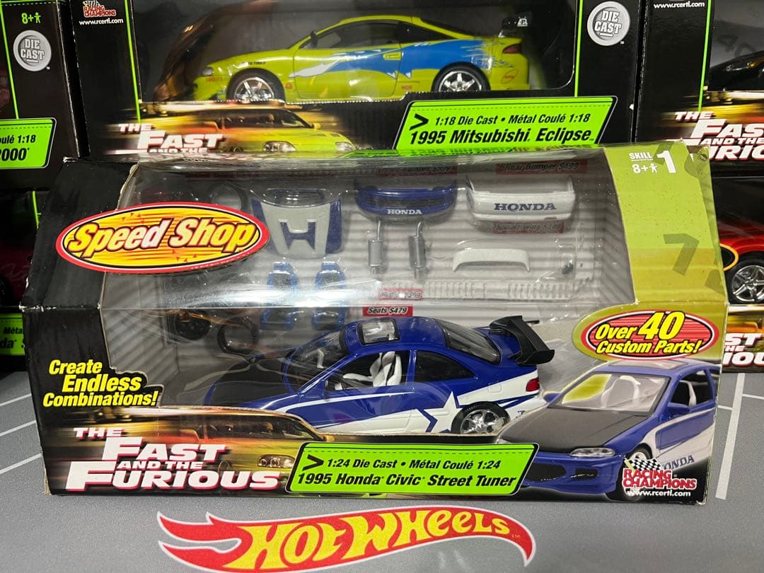 ミニカー FAST&FURIOUS Honda Civic Street Tune