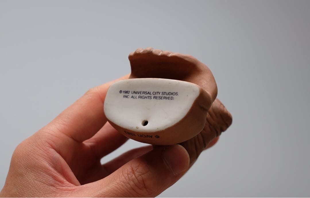 E.T. フィギュア 陶器 ヴィンテージ 1983 AVON フチ子 ユニバ