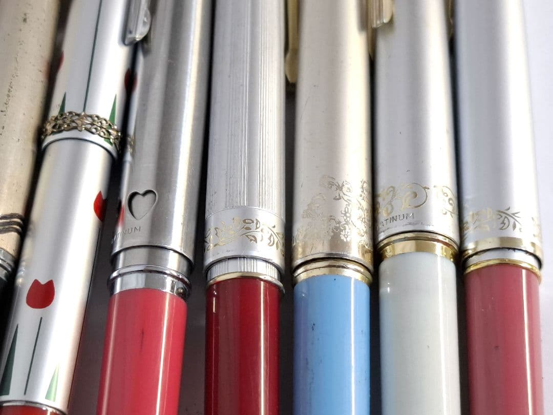 d*7様 ペン先無し　ショート　万年筆　柄もの　プラチナ　パイロット　セーラー