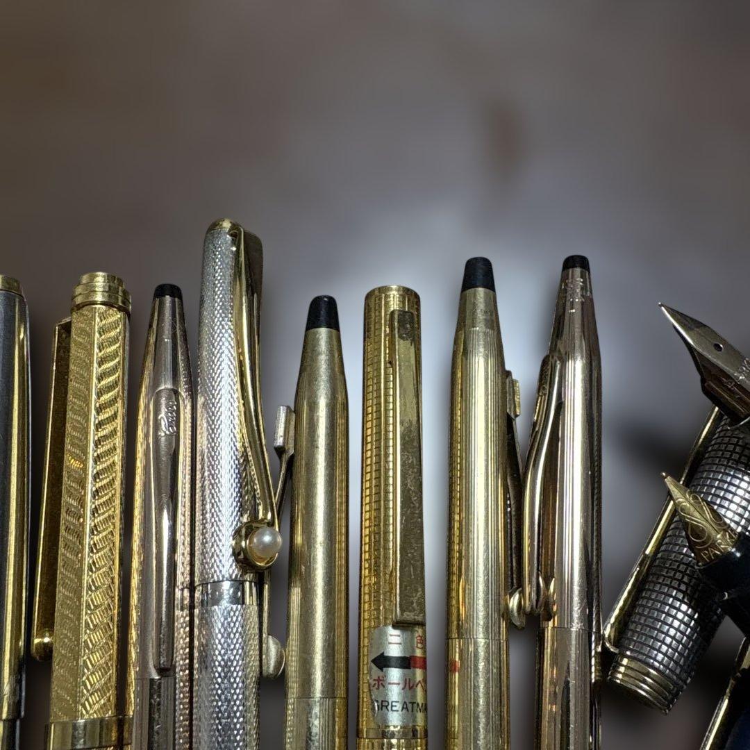 高級万年筆・ボールペンPARKER 14K siliver givenchi