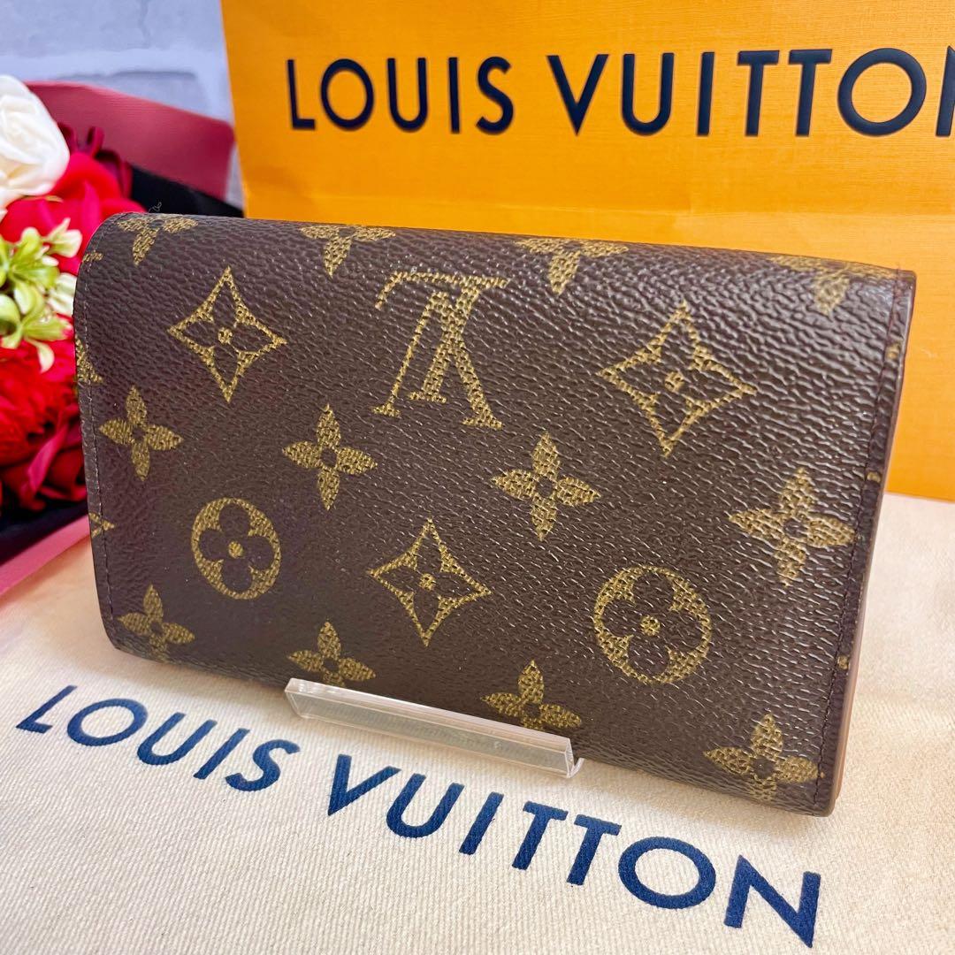 ✨極美品✨️ルイヴィトン モノグラム ポルトモネ ビエ トレゾール 二つ折り財布