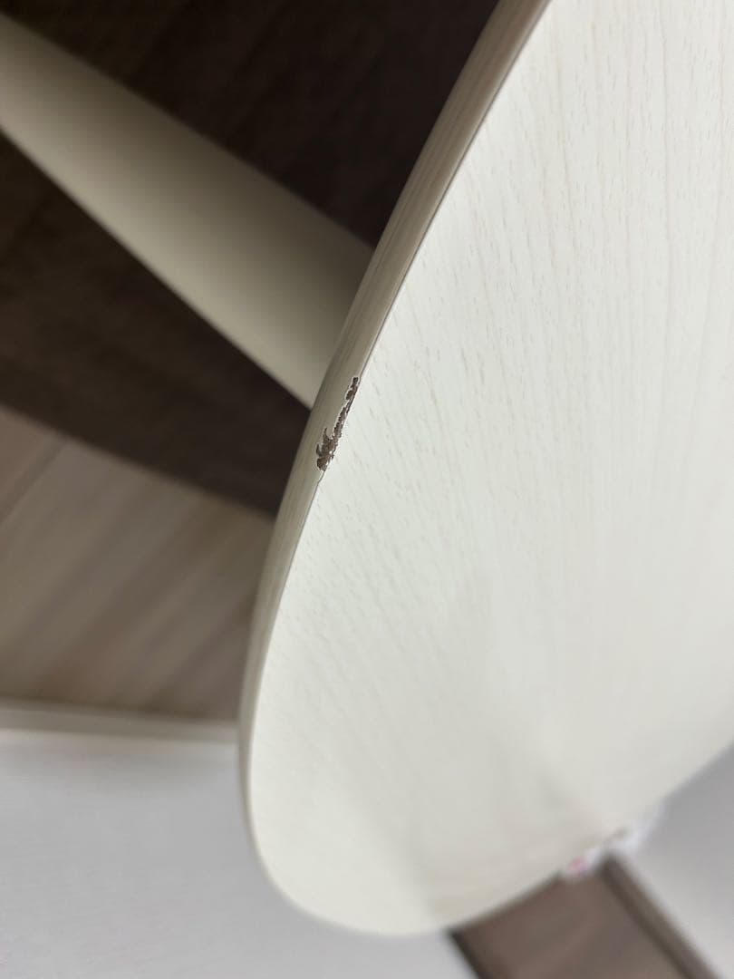 【ニトリ】豆型リビングこたつ ホワイトウォッシュ