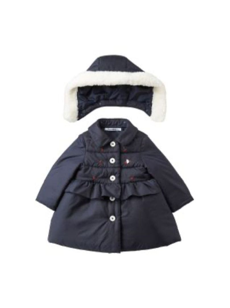 ファミリア　ショートコート 90サイズ