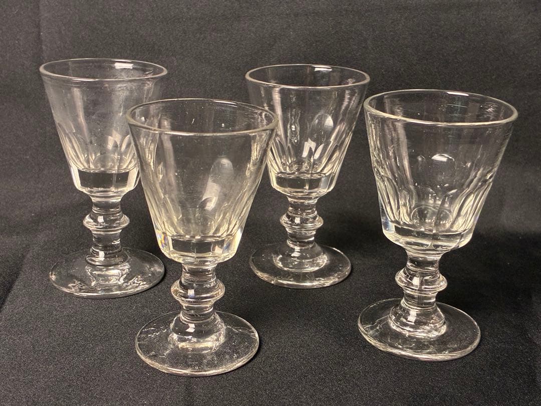 コレクター様必見！！大正グラス ショットグラス 4客セット！