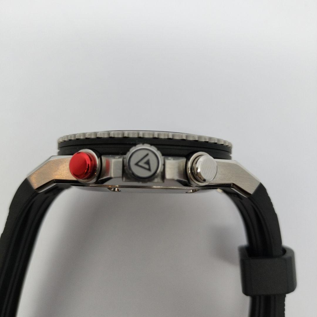 ADCT クロノグラフ ラバーベルト腕時計