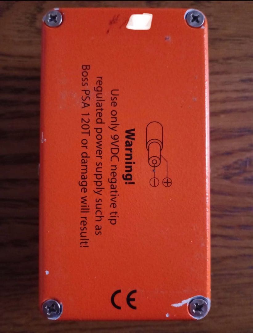 Xotic BB Preamp 手書きシリアル 初期3桁シリアル