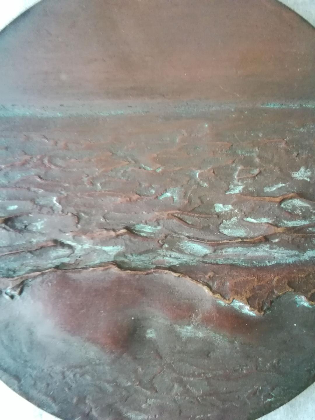 逸品　貴重　Claude Lhoste　ブロンズメダル　泳ぐ魚　パリ造幣局博物館