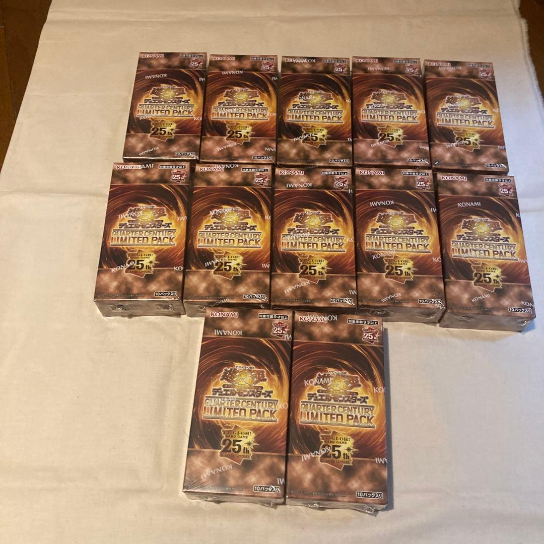 遊戯王　QUARTER CENTURY LIMITED PACK 12box