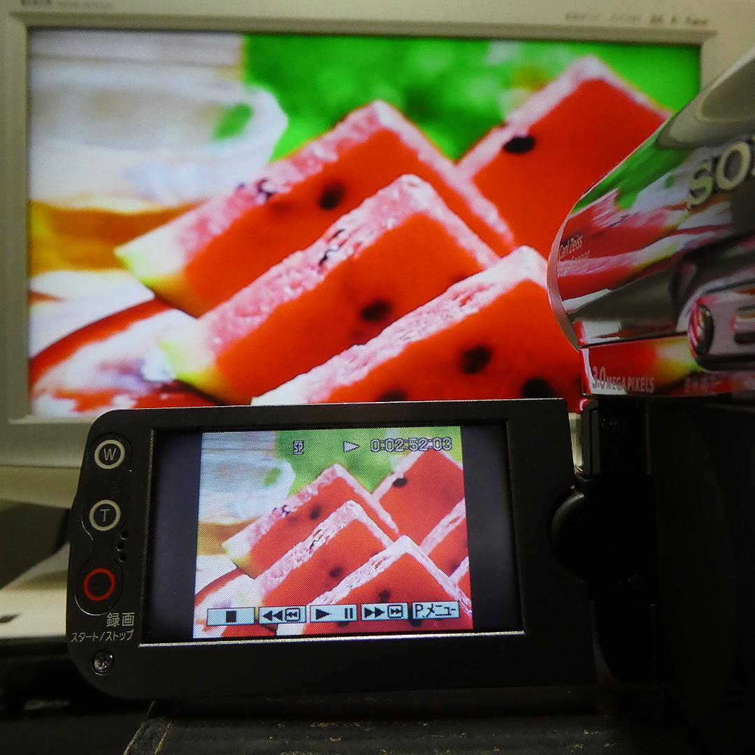 動作品 ソニー DCR-HC90 MiniDVビデオカメラ　DVD化に最適