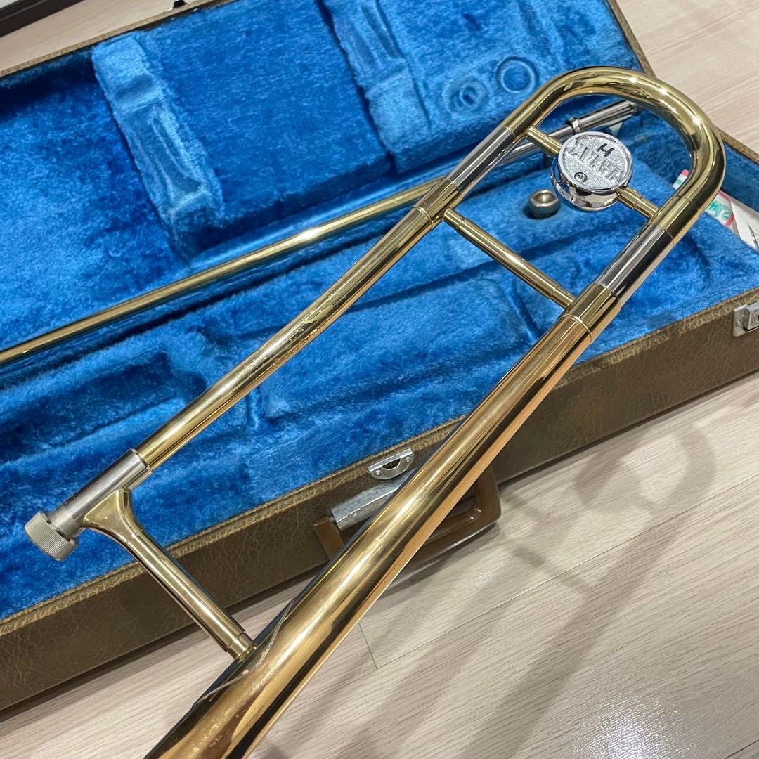 【赤ベル】YAMAHA ヤマハ トロンボーン YSL-351 マウスピース2個付