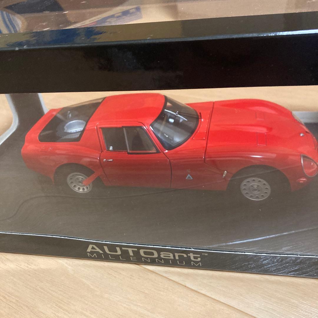 AUTOart Alfa Romeo TZ2 1965 赤