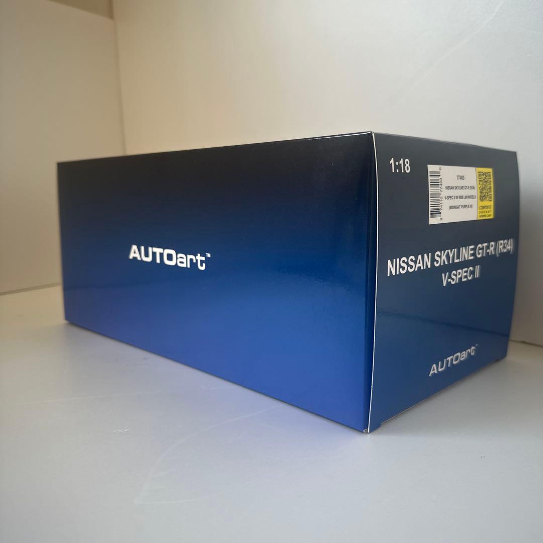 自動車 AUTOart NISSAN SKYLINE GT-R V-SPEC II