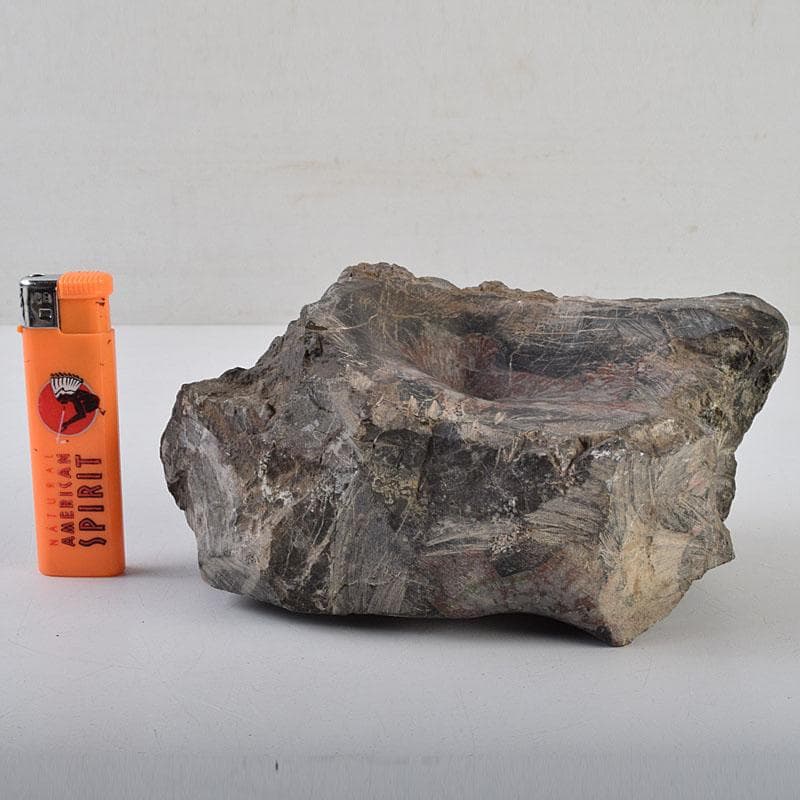 天然石　鑑賞石　菊花石　置物　重さ約1882g　N　8992