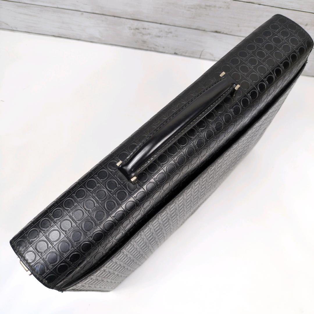 サルヴァトーレフェラガモ ビジネスバッグ ガンチーニ A4 2way ブリーフ