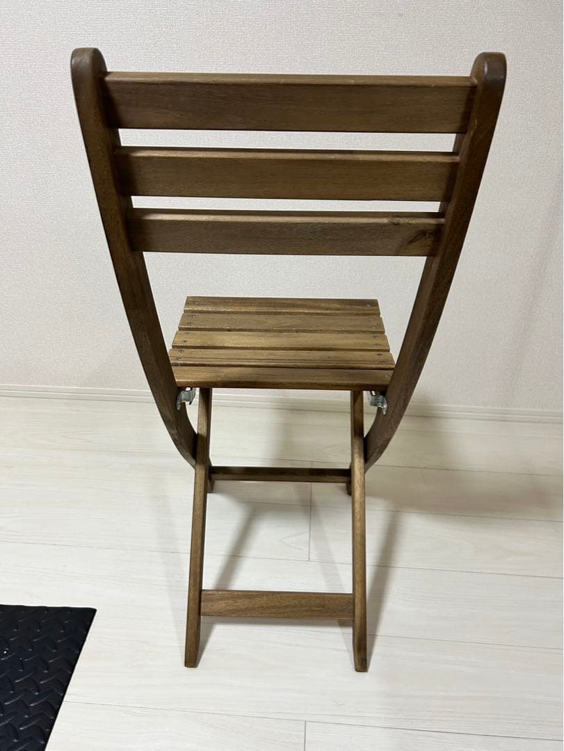 IKEA　アスクホルメン テーブル チェア2脚セット【引き渡しor着払い】