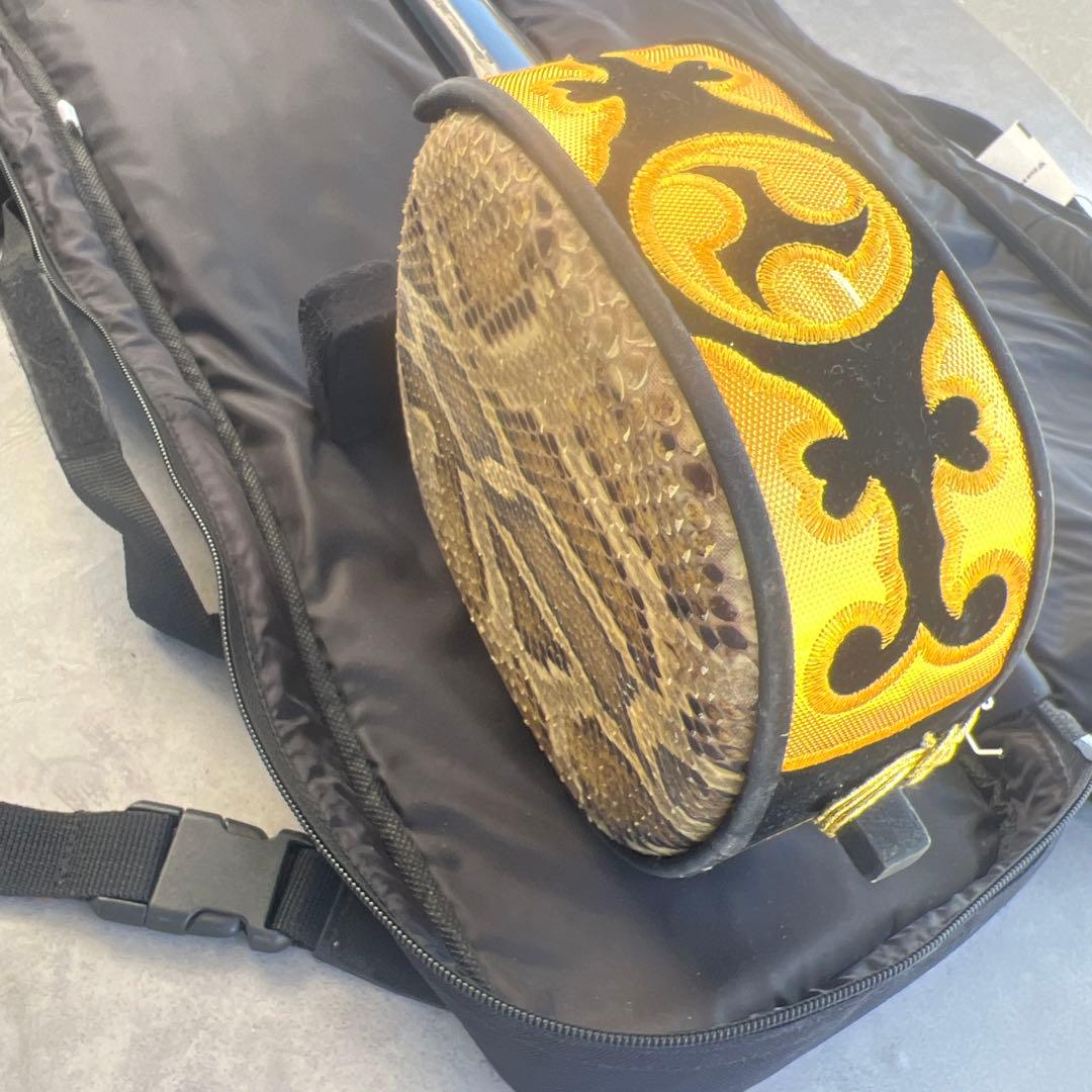 沖縄三線 人工蛇皮 琉球 民族楽器 伝統楽器 入門 初心者 本格 琉球