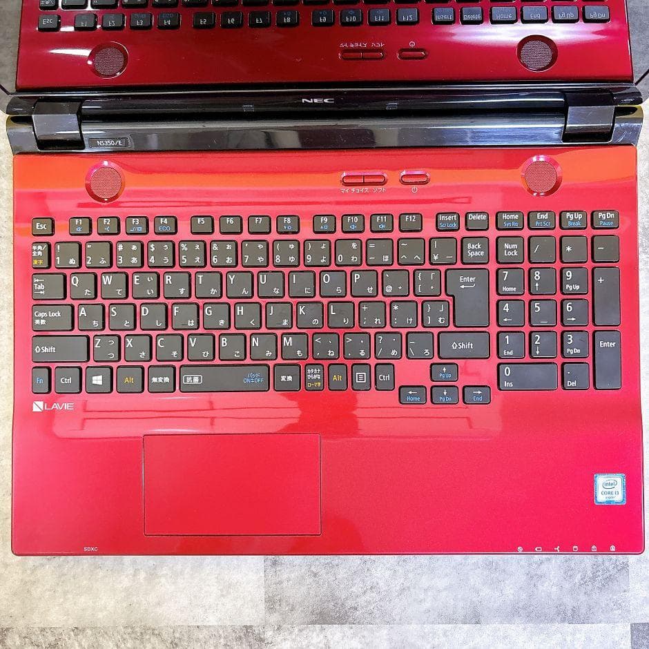 キレイな赤❣新品SSDで快適✨ブルーレイ カメラ付き Windows11仕事趣味