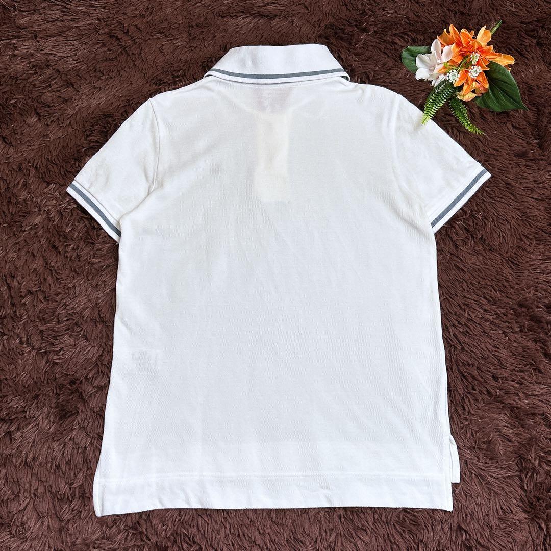 美品✨ヴィヴィアンウエストウッド　オーブ刺繍　ポロシャツ　ホワイト　2