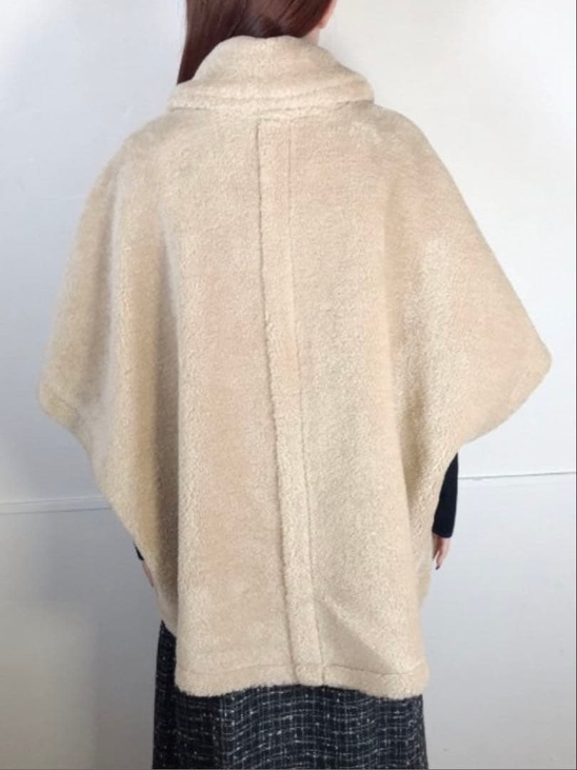 ココディール　ボアケープコート