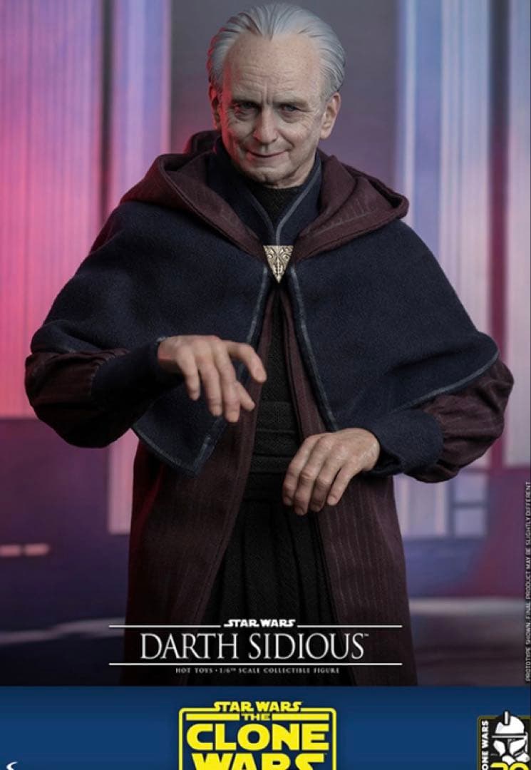 ホットトイズ ダース・シディアスSTAR WARS 1/6