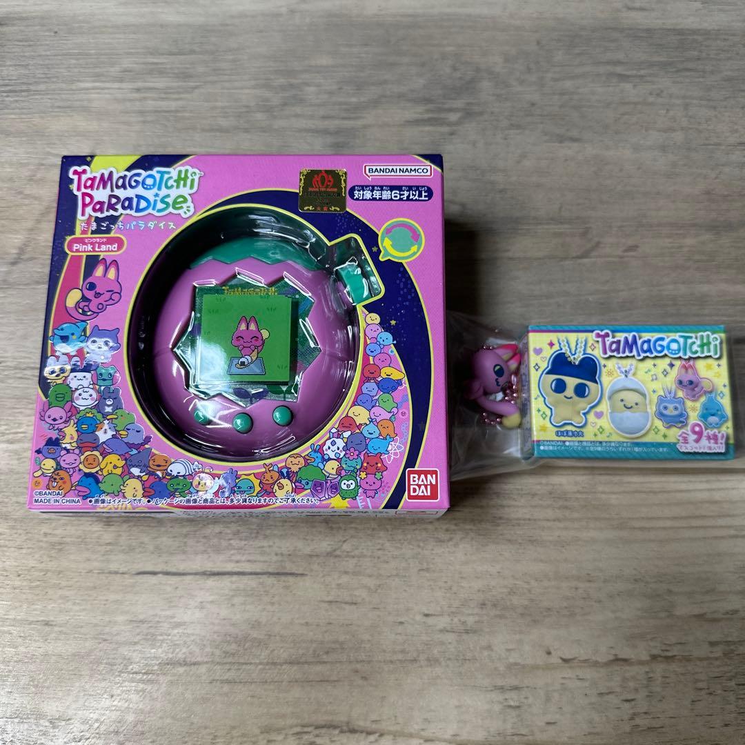 【新品未開封】たまごっち パラダイス　pink rand チョコボックス付き
