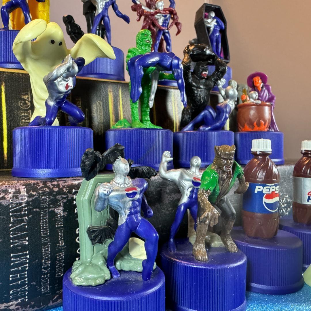 コンプリート ペプシマンキャップ 第1弾 ~ 第5弾全種 PEPSI【1998】