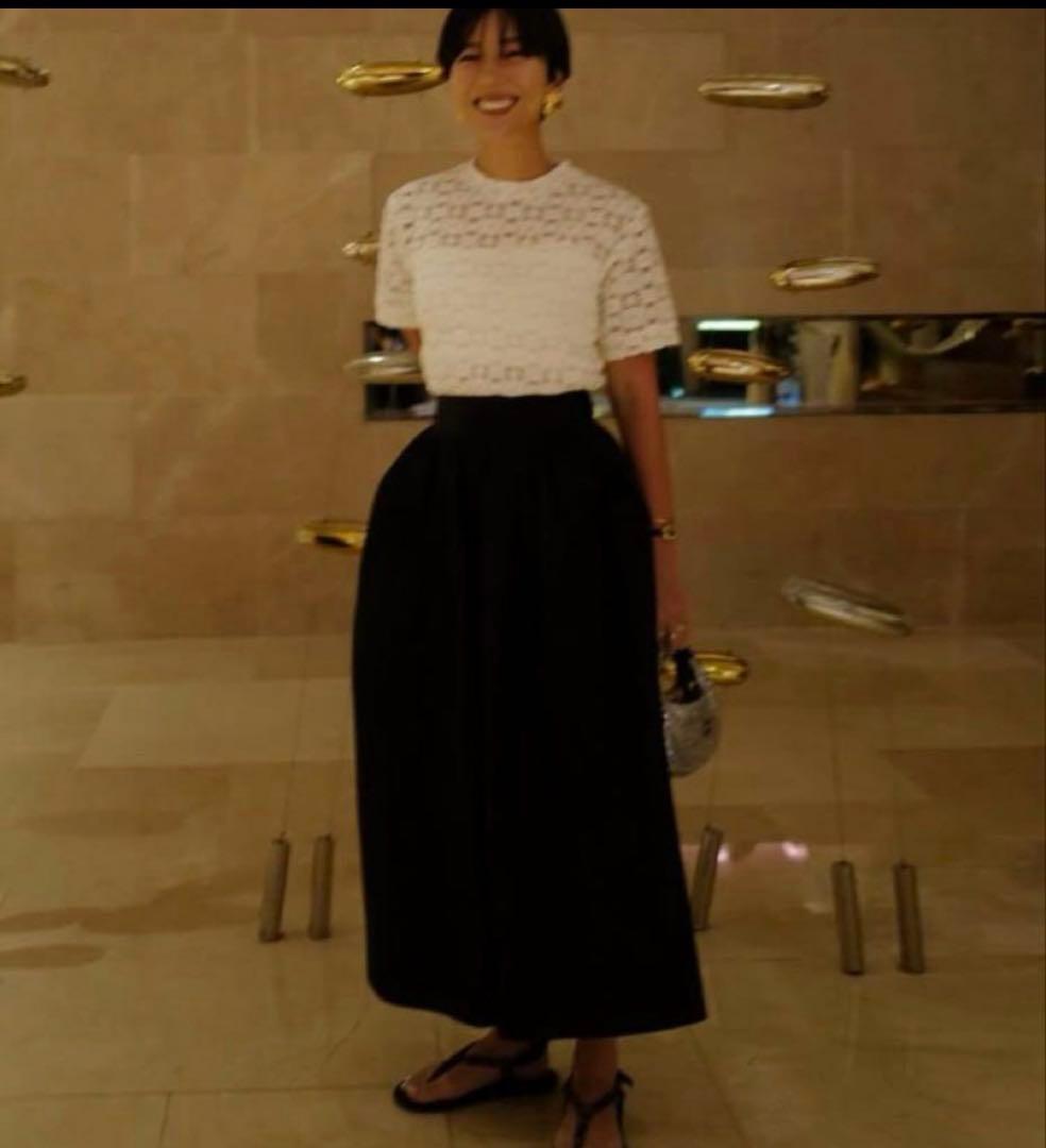 【新品未使用】MACHATT マチャット メモリーキュロット パンツ 2025