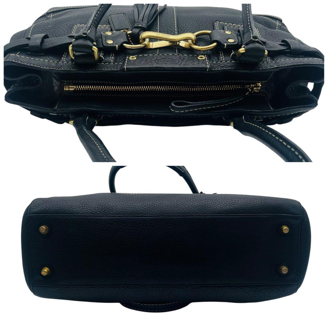 ★美品 COACH コーチ オールレザー ショルダーバッグ 肩がけ