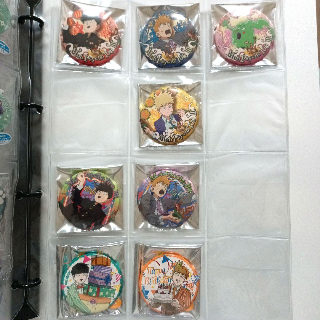 【匿名配送】モブサイコ100　缶バッジ　大量　100点以上　おまとめセット