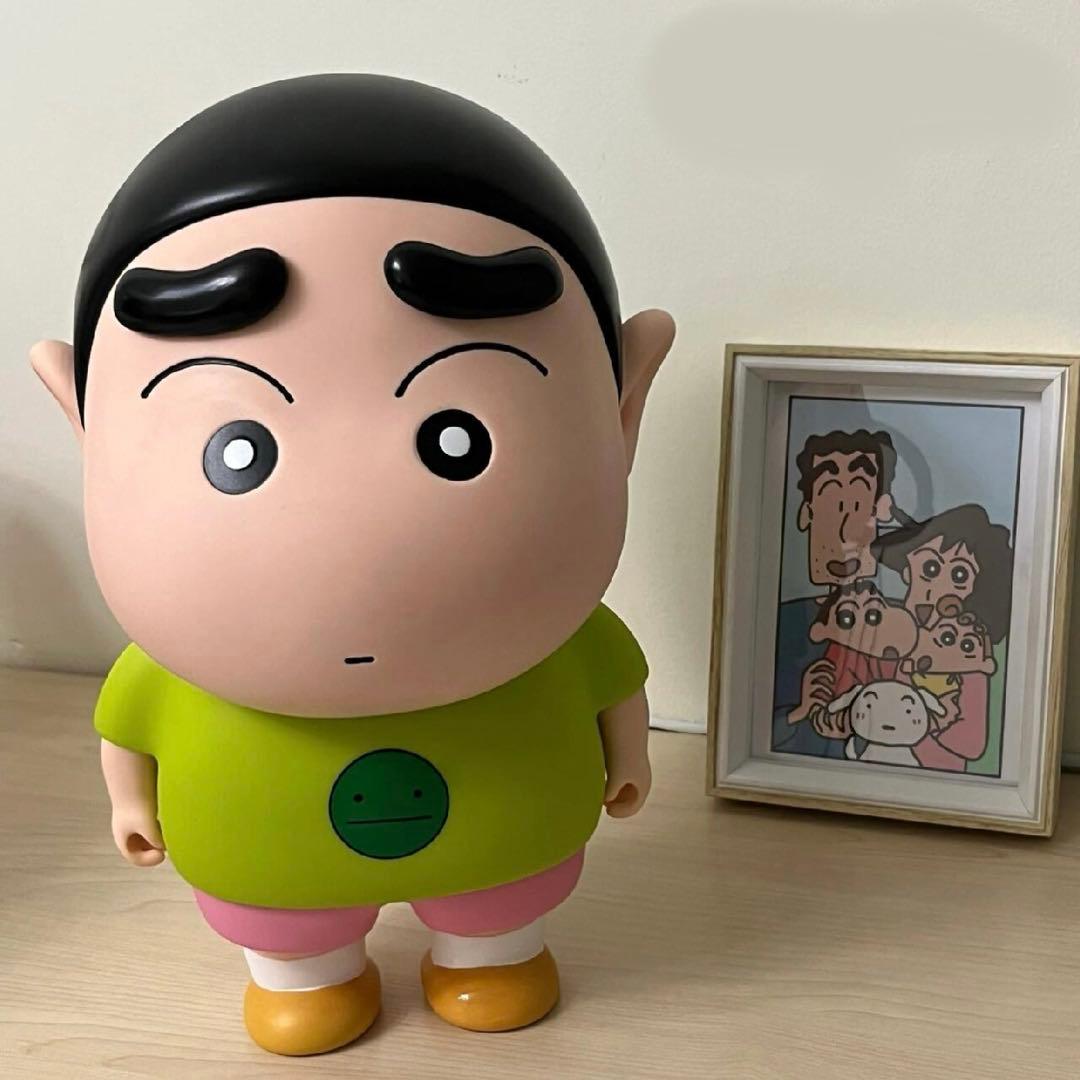 クレヨンしんちゃん 磁気眉毛 フィギュア 約35cm