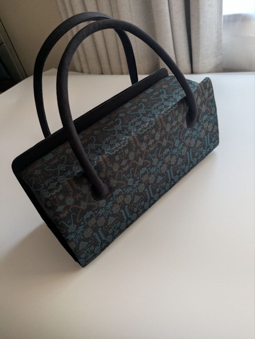 正絹縦錦和装バック