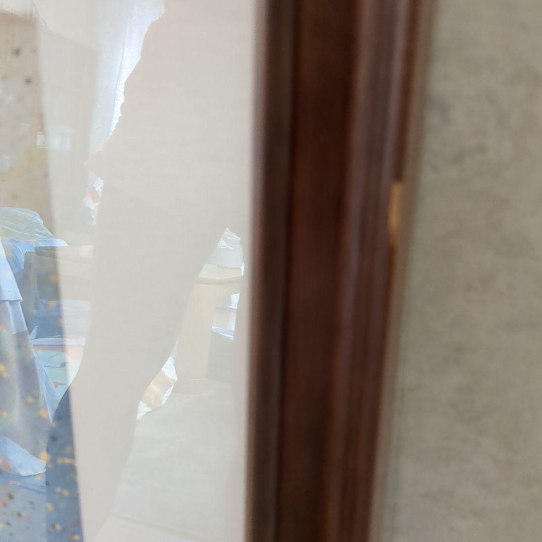 絵画　額縁付き　中華人民共和国購入