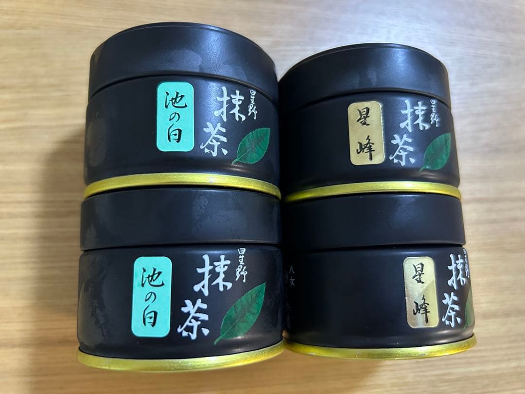 星野製茶園 　星野抹茶4缶セット